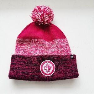 NHL Winnipeg Jets Tuque Pink Women
